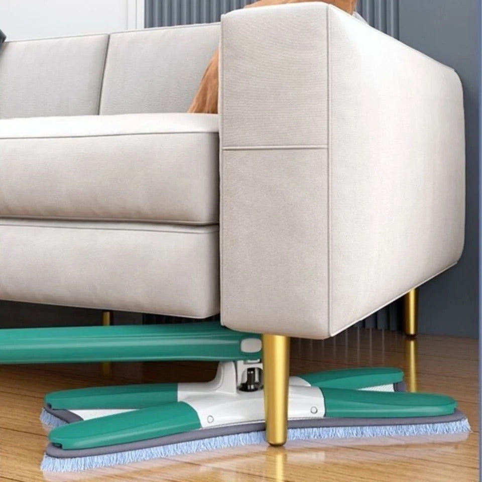 Lazy Hand Free Mop Butterfly Spinning Mop Lazy Home Cleaning