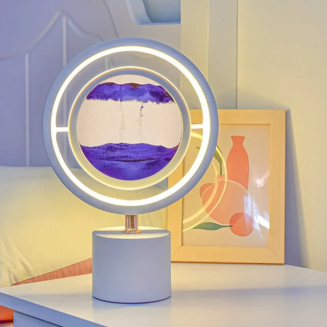 Creative LED Quicksand Night Light With