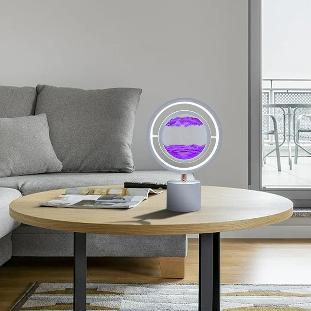 Creative LED Quicksand Night Light With