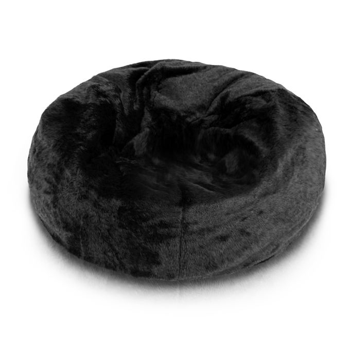 Pouf Touareg - 100*70 cm - Fourrure court
