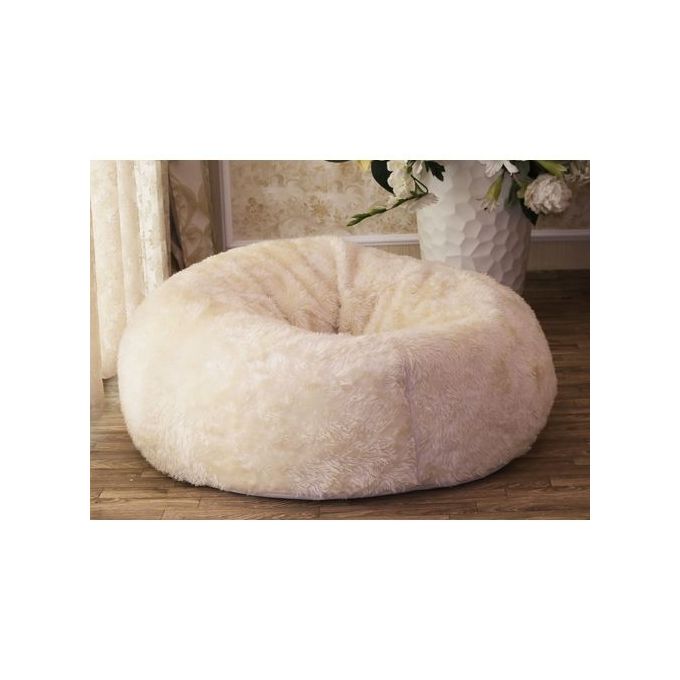 Pouf Touareg - 100*70 cm - Fourrure court