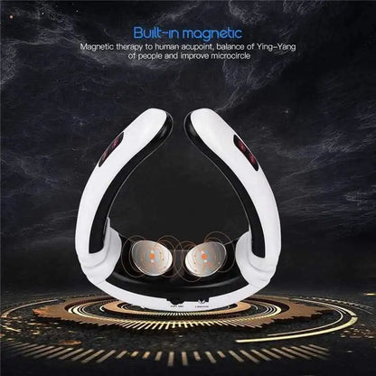 HX-5880 Electric Pulse Neck Massager Cervical Vertebra Impulse Massage SoloEasy