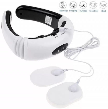 HX-5880 Electric Pulse Neck Massager Cervical Vertebra Impulse Massage SoloEasy