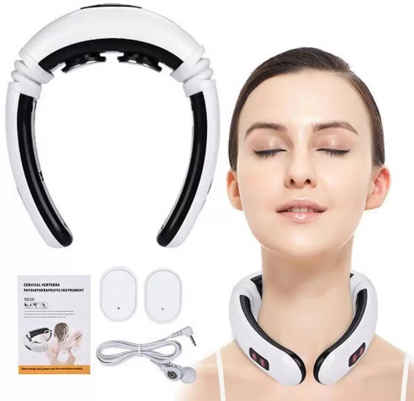 HX-5880 Electric Pulse Neck Massager Cervical Vertebra Impulse Massage SoloEasy