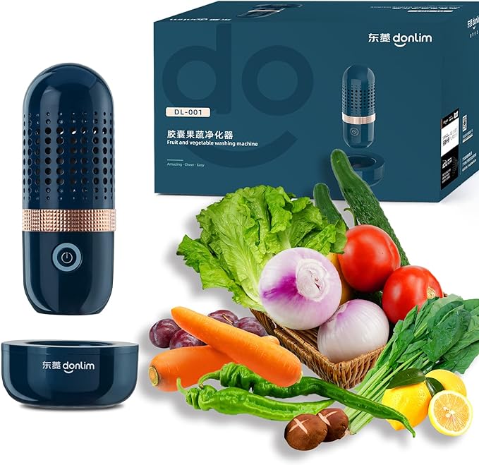 Innovative Fruit and Vegetable Purifier - Your Portable Solution for Fresh, Safe Produce SoloEasy