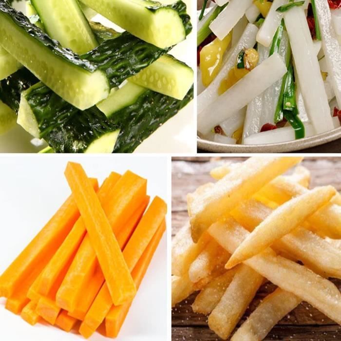 Coupe frites en acier inoxydable