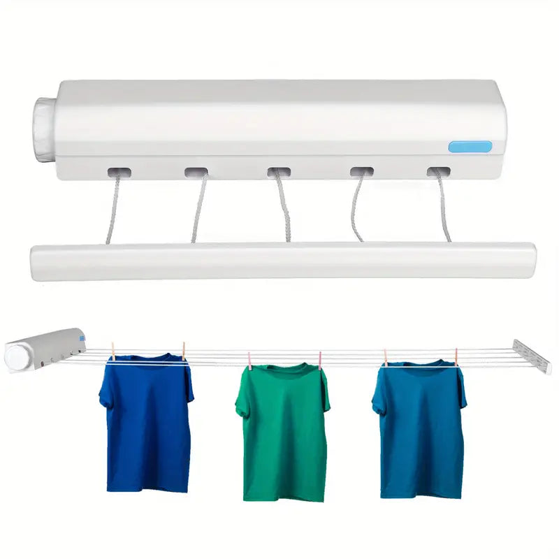 Sèche linge extensible - séchoir mural Rollfix 210 Longline SoloEasy