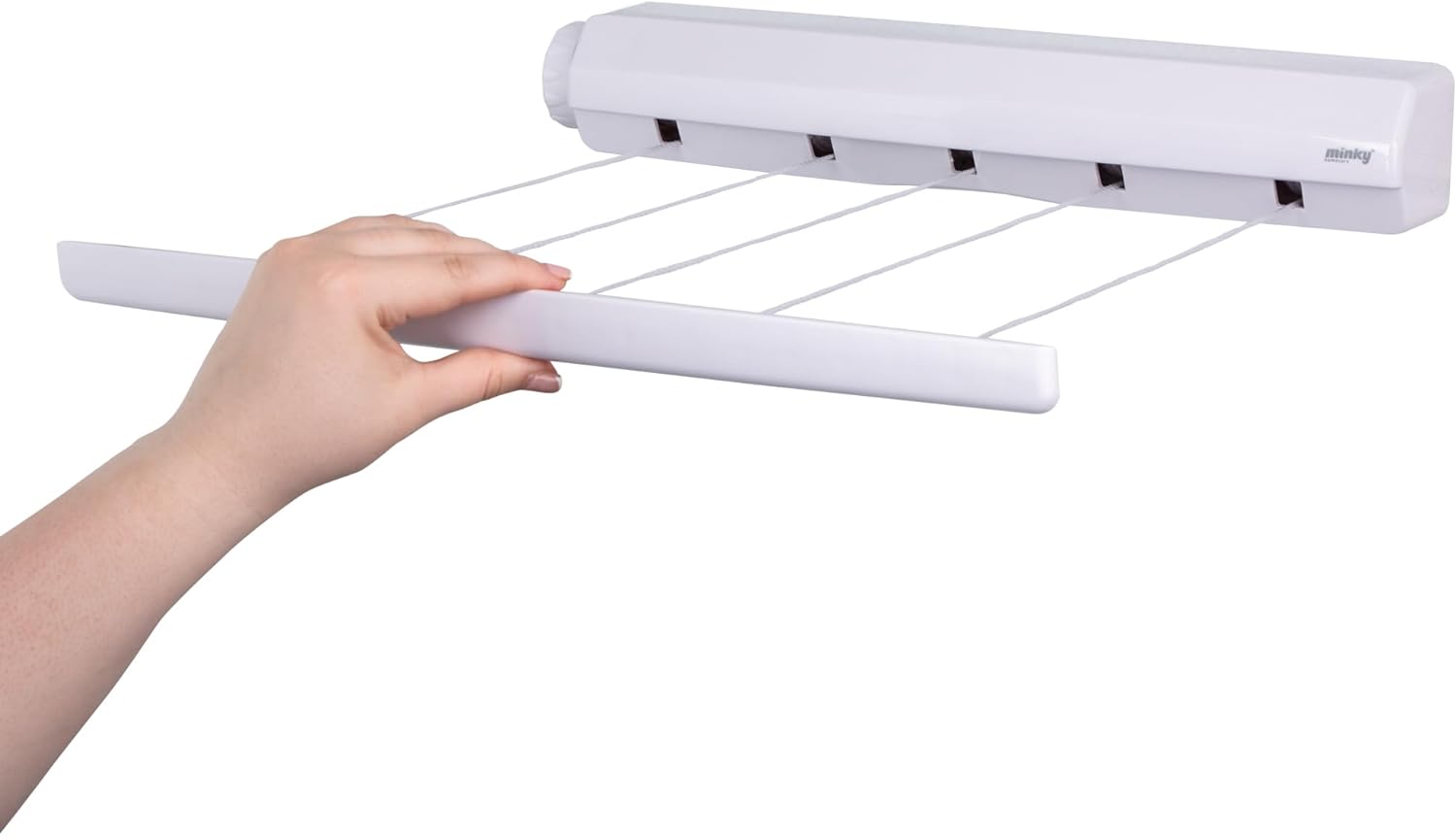 Sèche linge extensible - séchoir mural Rollfix 210 Longline SoloEasy