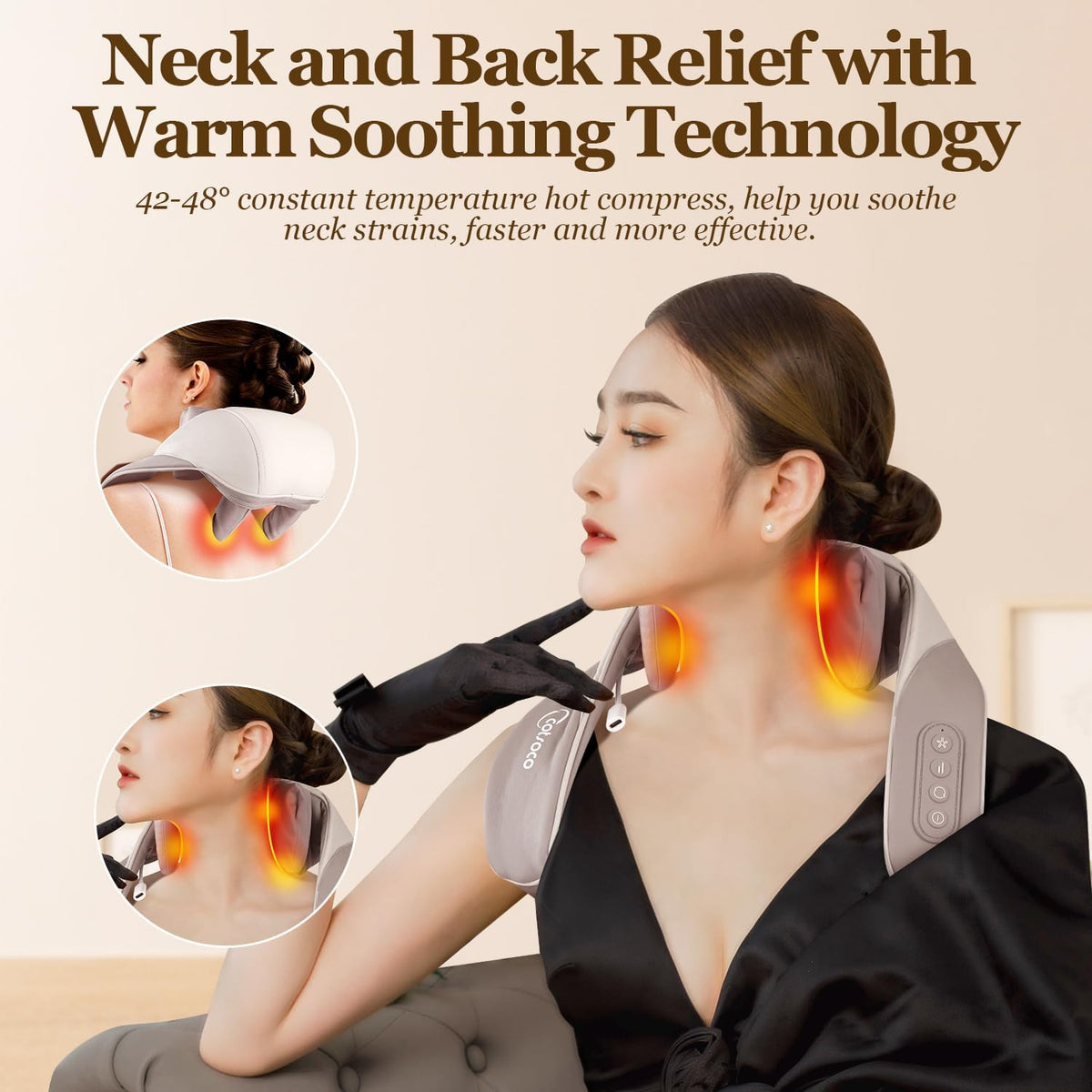 Electric Neck And Shoulder Massagers SoloEasy